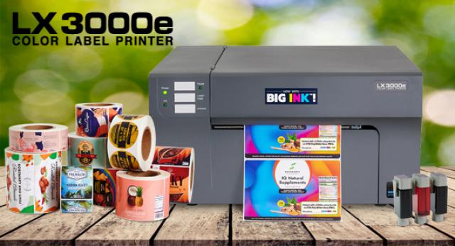 LX3000e NEW Color Label Printer