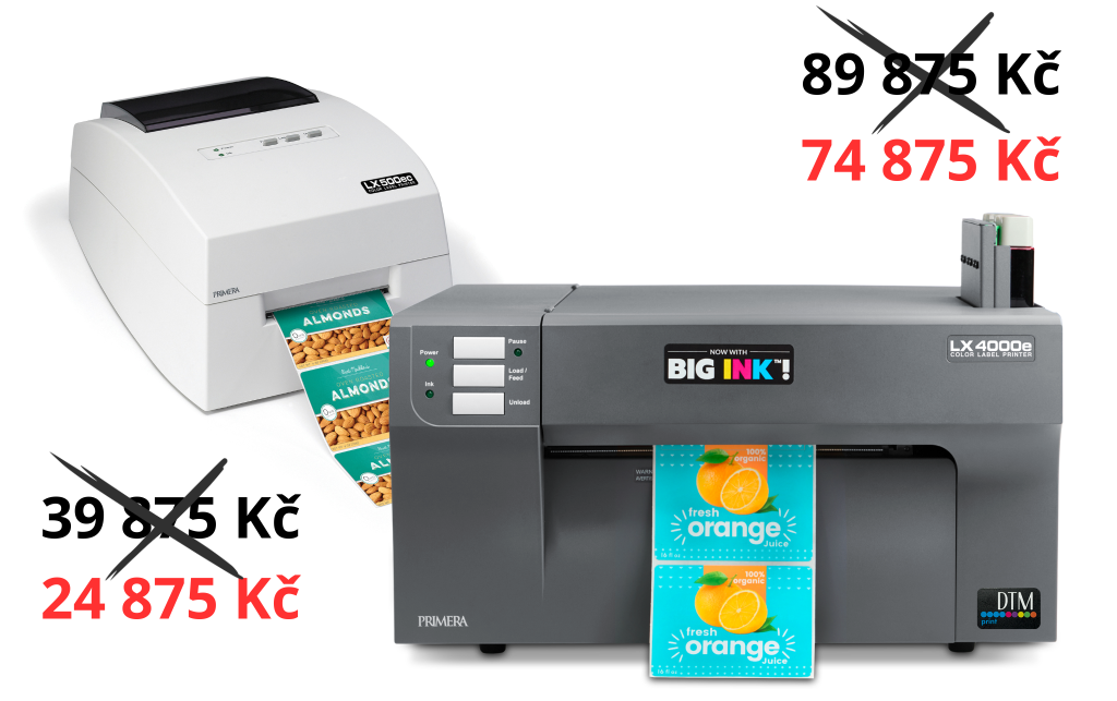 Nyní - sleva 15 000 korun na LX4000e a sleva 37% na LX500ec!