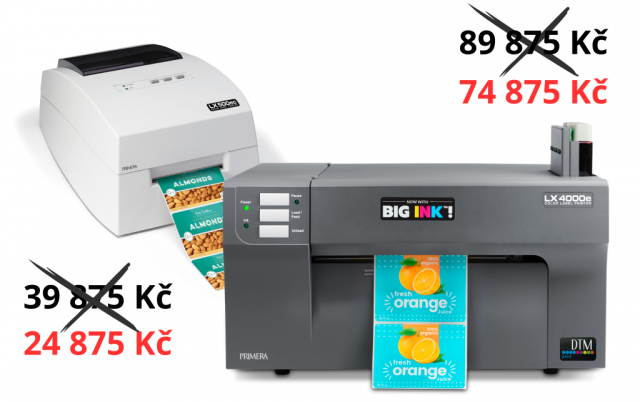Nyní - sleva 15 000 korun na LX4000e a sleva 37% na LX500ec!